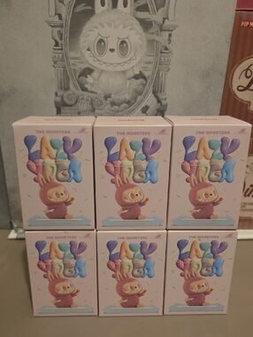 Pop Mart Labubu The Monsters Lazy Yoga Figures Single Blind Box
